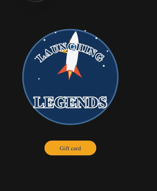 Launching Legends gift card logo